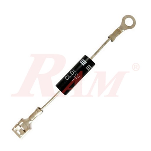 [MV.DIODE.CL01.12] دايود فولت عالي 12000V فولت موديل CL01-12