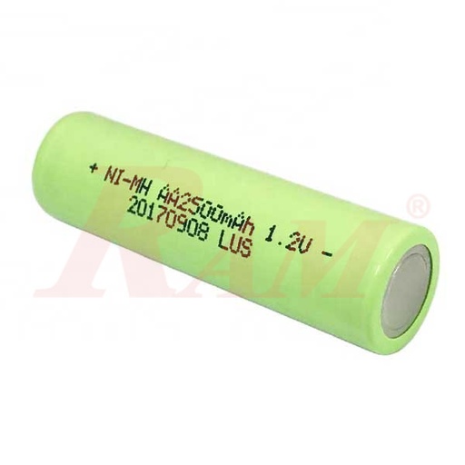 [BATTERY.NI.MH.AA.2500MAH] Battery Rechargeable 1.2V AA Ni-MH 2500mAh بطارية قابلة للشحن