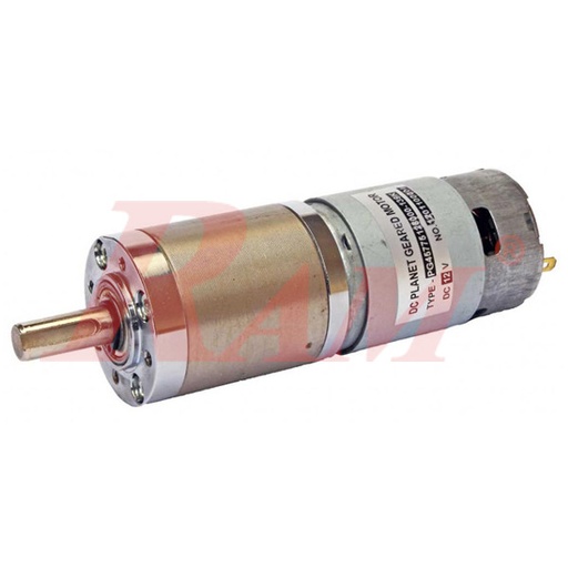 DC Planetary Geared Motor 12Vdc 100 rpm 53 Kgf·cm - 5.2 N·m - Model PG45775126500-71.2K
