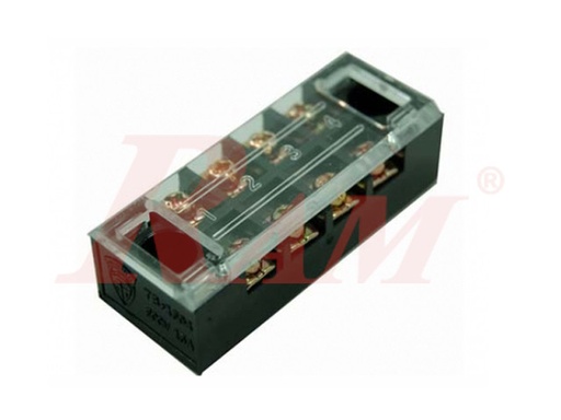 [TB1504] TB1504 - 4 Pin Fixed Barrier Terminal Block (15A-600V)