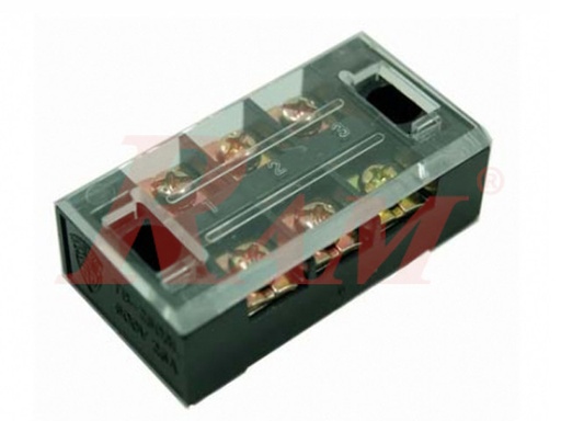 [TB2503] TB-2503 - 3 Pin Fixed Barrier Terminal Block (25A-600V)