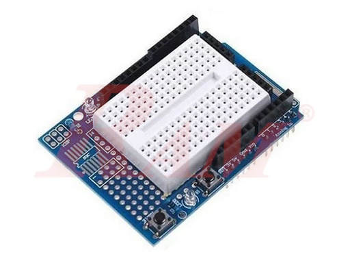 [KIT.M34.PROTO.SH] Arduino Shield - Prototype Shield With Mini Breadboard (SKU#M34)