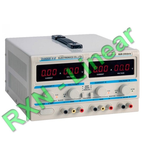 [PS.RXN305D.II] RXN305D-II Linear Triple Output DC Programmable Power Supply 0~30V 0~5A