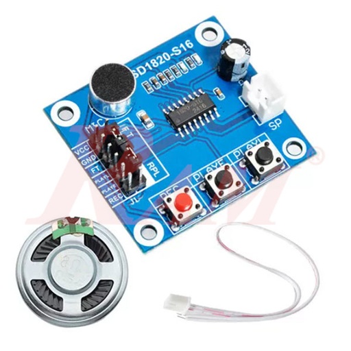 [KIT.ISD1820.VOICE] ISD1820 Voice Recording Module + Speaker
