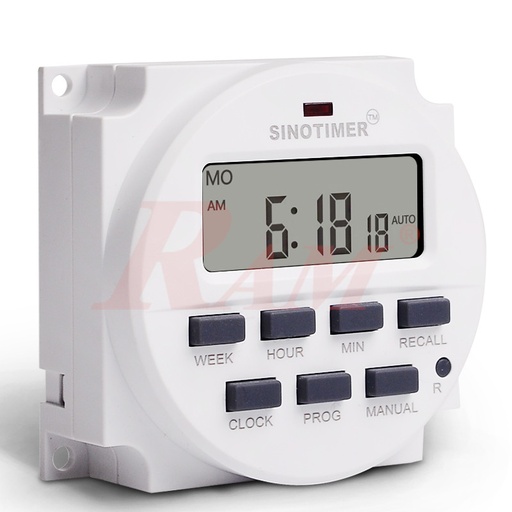 [TM618.220VAC.16A.TIMER] TM618/220Vac Timer Switch 16A/220Vac