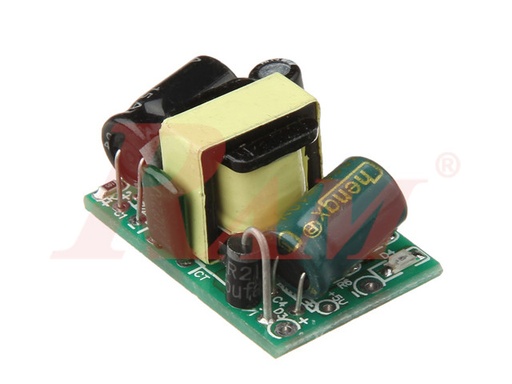 [AC.DC.5V.750MAH] AC-DC 5V 700mA 3.5W Step Down Isolated Switching Power Supply Module محول فولت متردد 220 الى فولت مستمر 5 فولت 700ملي امبير