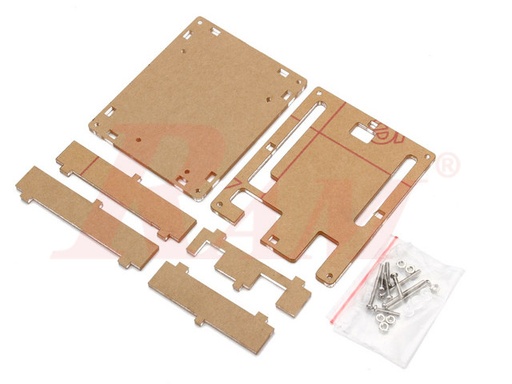 [BOX.UNO] Clear Acrylic Case Enclosure for Arduino UNO علبة اكريليك للادوينو الاونو