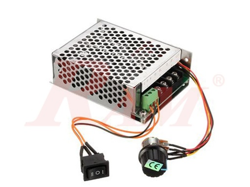 [KIT.PWM.40A] PWM 40A Motor Speed Control Switch Manual (10Vdc to 50Vdc) دائرة تخفيض سرعة ماتور جهد مستمر - قدرة 40 امبير