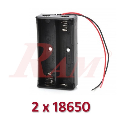 [BATTERY.HOLDER.18650X2] Battery Holder 2x18650