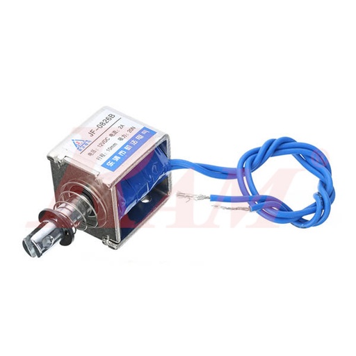 [SOLENOID.JF0826B.12VDC] JF-0826B DC12V Push Action Type Electric Linear Solenoid Electromagnetic Lock 