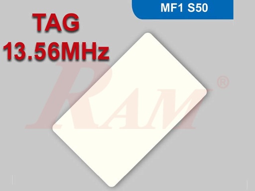 [TAG.13.56.CARD] RFID Tag 13.56MHz PVC IC Card