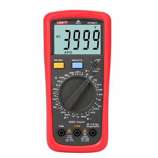 [AVO.UT39C+.UNIT] UT39C+ Digital Multimeter