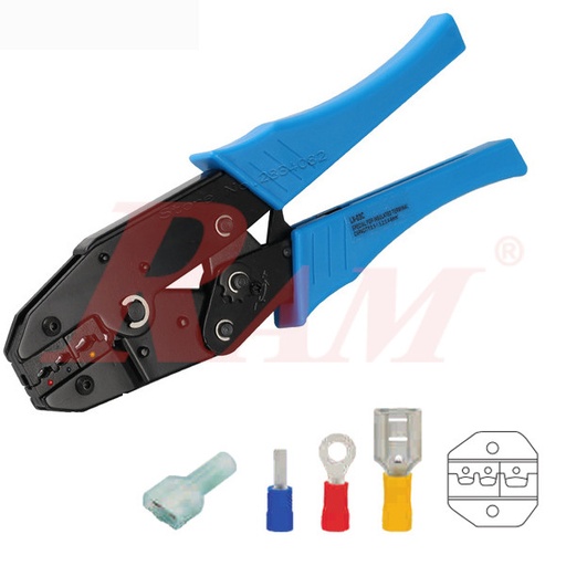 [SN.LX03C.CRIMPING.TOOL] LX-03C For Insulated Terminals and Connectors Crimping Tool بنسة ترملة للترامل المعزولة