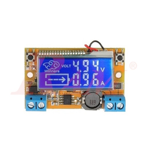 [DC.DC.104] DC-DC Step Down Voltage Converter Adjustable 3A With LCD Display (5V~23Vdc to 0V~16Vdc) SKU#DC104