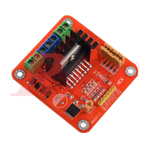 [KIT.L298.BIG.RED] L298 Big Module Red Board (Dual H-Bridge Motor Driver Using L298N)