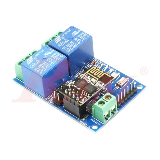 [KIT.RELAY.ESP.2] ESP8266 WiFi 2 Relay Module