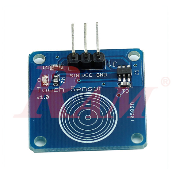 TTP223 Single Digital Capacitive Touch Sensor Module | RAM Electronics ...