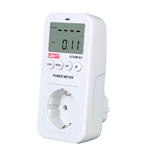 [AVO.UT230B.UNIT] UT230B-EU Power Socket جهاز قياس استهلاك الطاقة والفولت والتيار والكفائة للأجهزة