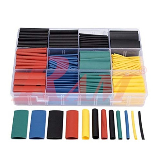 [H.SH.SET.530.COLOR] Box of Heat Shrink 530pcs/set Color