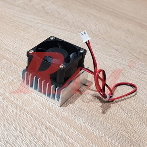 [HS14.FAN] Aluminum Heatsink HS.14 Size 45x46x17mm مبرد حراري هيت سينك الومنيوم