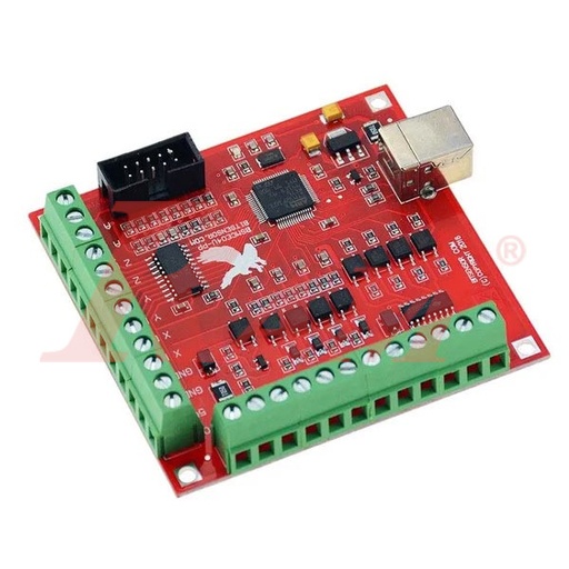 [KIT.USB.4AXIS.100KHZ] USB Motion Control Interface Board 4 Axis 100KHz (Mach3)