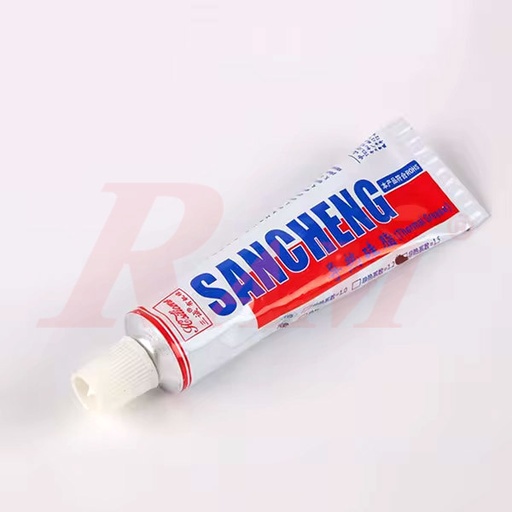 [COMPOUND.PLASTER] Heatsink Plaster Thermal Silicon Adhesive Cooling Paste - Thermal Grease انبوبة معجون حراري للمبردات الالومنيوم