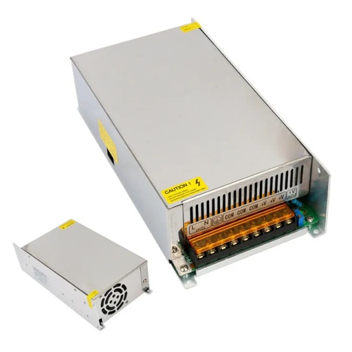[KIT.SMPS.48V.10A.FAN] Industrial SMPS Output +48Vdc/10A Input 220Vac With Cooling Fan