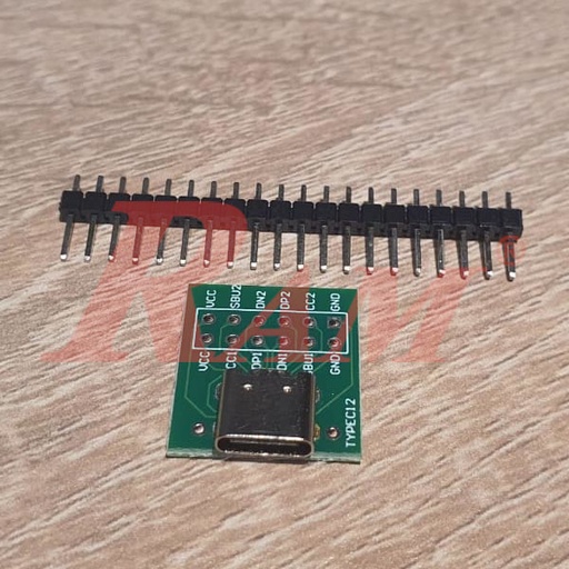 [KIT.USB9.C.TYPE] USB Type C Female Interface Board