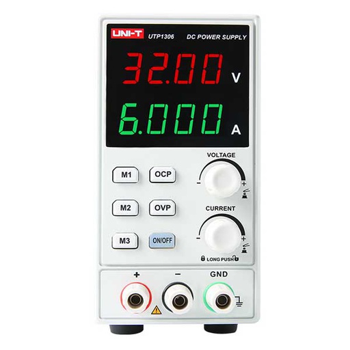 UTP1306 Switching Single Output DC Programmable Power Supply 0~32V 0~6A
