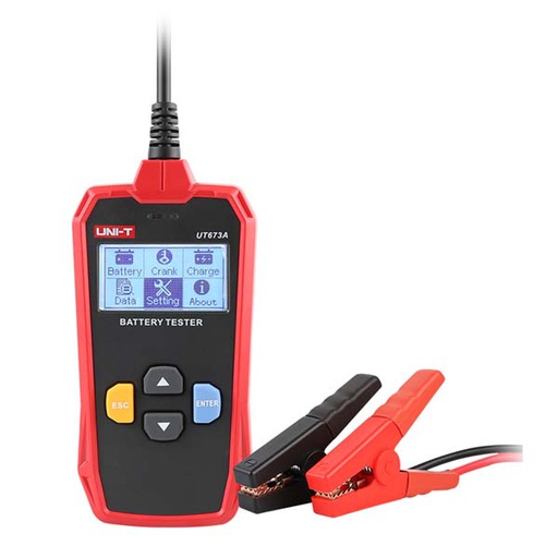 [AVO.UT673A.UNIT] UT673A Battery Tester جهاز اختبار وقياس كفائة البطاريات