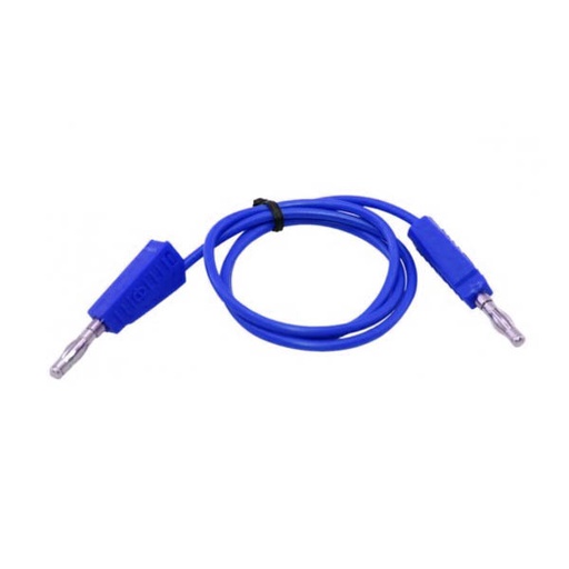 [WIRE.AD38.TO.AD38.BLUE] 4mm Banana Plug to Banana Plug Wire Test Cable (AD38/AD38) Blue