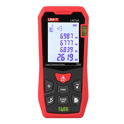 [AVO.LM70A.UNIT] LM70A Laser Distance Meter (up to 70 meter) متر ليزر قياس حتى 70م