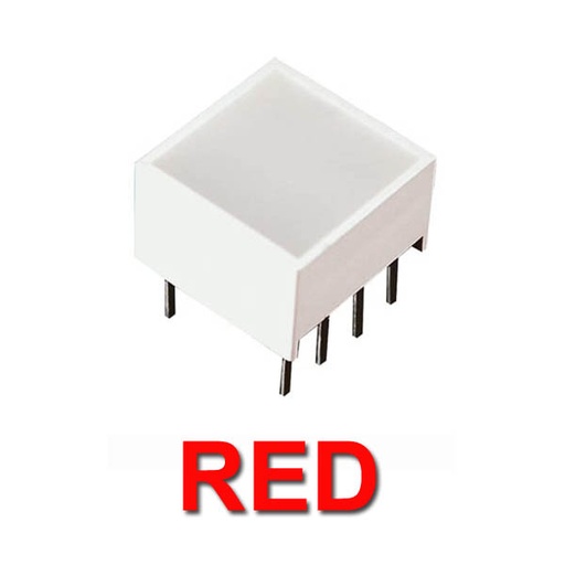 [7S.KB2655EW] LED Light Bar Red KB2655EW بلاطة ليد بار لون احمر