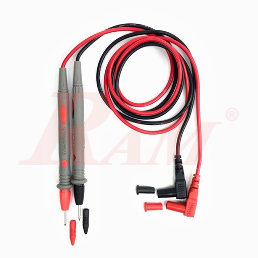 [PROB.AVO.VICTOR] Multimeter Leads 100 cm - CAT III 1000V 10A اطراف توصيل افوميتر طول 100 سم