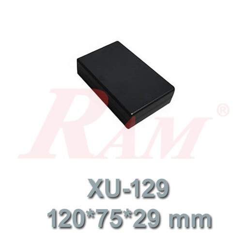 [BOX.XU129] Plastic Project Box XU-129 Size 120x75x30 mm