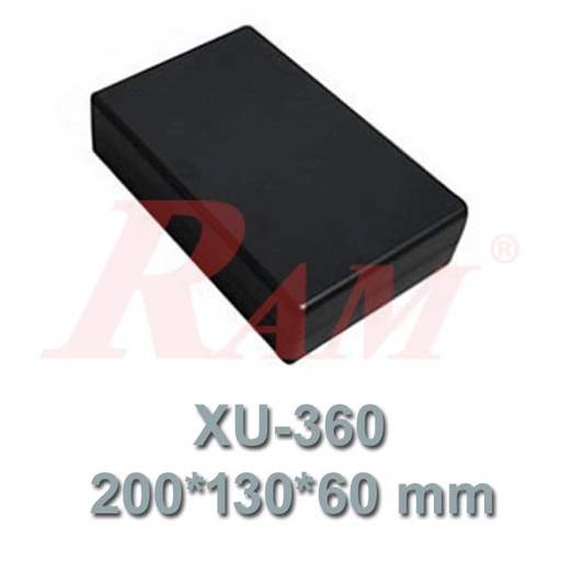 [BOX.XU360] Plastic Project Box XU-360 Size 200x130x60 mm