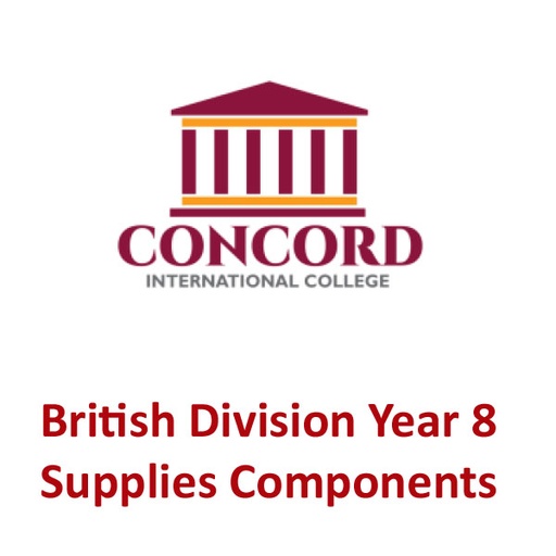 [ITEM.SUPPLY.30.BY8.S89669] STEM Supply List British Division - Year 8