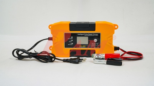 [FLA10A.AUTO.CHARGER] FLA-10A 12V/24V 10A AUTO Intelligent Battery Charger & Pulse Repair شاحن بطاريات ذكي 12/24 فولت 10 امبير بفصل اوتوماتيك بعد اكتمال الشحن مع خاصية اصلاح البطارية بالنبض