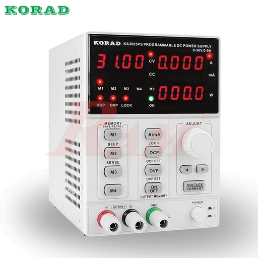 [PS.KA3005PS.KORAD] KA3005PS Programmable DC Power Supply 0~30V, 0~5A