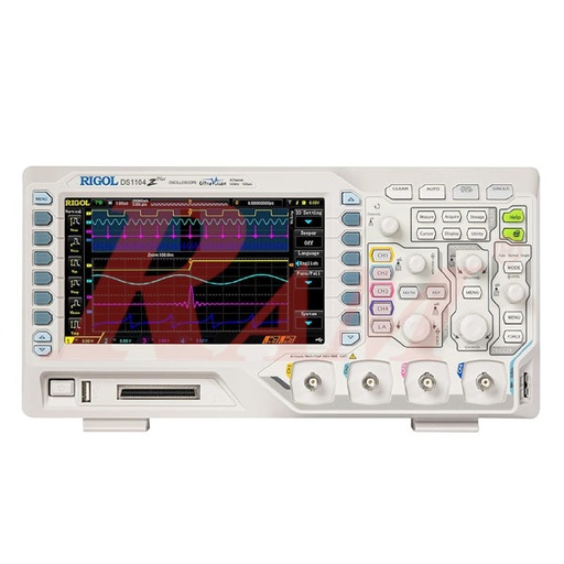 [AVO.DS1104Z.4CH.RIGOL] DS1104Z Plus RIGOL 4 Channel Digital Storage Oscilloscope 100MHz جهاز اوسلسكوب 100 ميجاهرتز 4 قناة مزود بقياسات وخصائص متقدمة