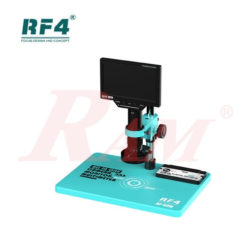 [MICROSCOPE.RF4-50M] RF4-50M 7-50X Built-in High Definition Camera 1080P Color Screen Video Microscope
