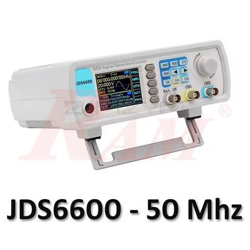 [JDS6650.50MHZ] JDS6660-50MHz Digital Control Dual-Channel DDS Signal/Function Generator