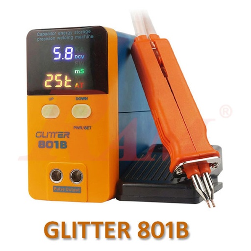 [SPOT.WELDING.GLITTER.801B] SUNKKO® GLITTER 801B Battery Spot Welder Capacitor Energy Storage Pulse Welding Machine