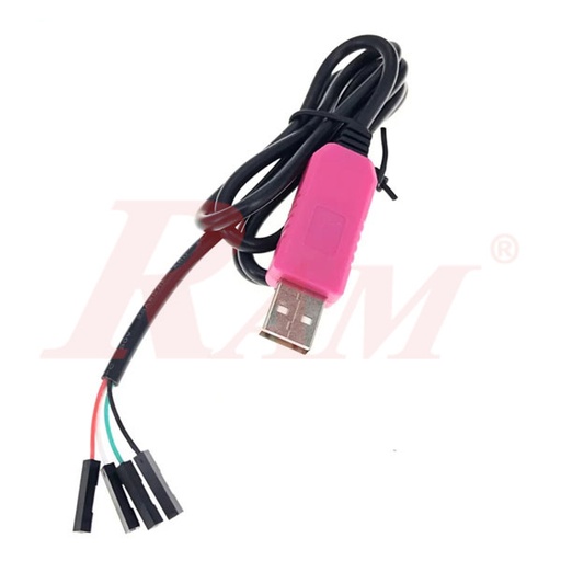 [CABLE.TTL.CP2102] CP2102 USB to Serial TTL Cable - 5V