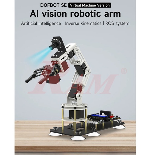 [RO.ARM.DOFBOT.SE.AI] DOFBOT SE AI Vision Robotic Arm Virtual Machine Version 6DOF Degrees Of Freedom