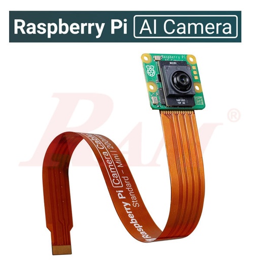 [RPI.AI.CAMERA] Raspberry Pi AI Camera Module 12.3 MP Sony’s IMX500 Intelligent Vision Sensor - Official