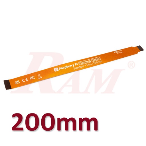 [RPI5.CAM.FFC.20CM.CABLE] Raspberry Pi 5 Camera Cable 200mm - Ribbon FFC Adapter Cable