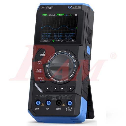 [AVO.DST210.3IN1.FNIRSI] FNIRSI® DST-210 Handheld 3-IN-1 Multimeter Oscilloscope 10MHz & Signal Generator