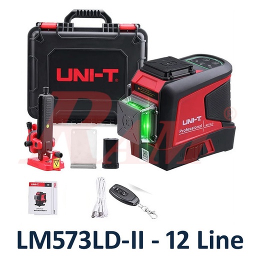 [AVO.LM573LDII.UNI] LM573LD-II LASER Level 12 Line Green Light