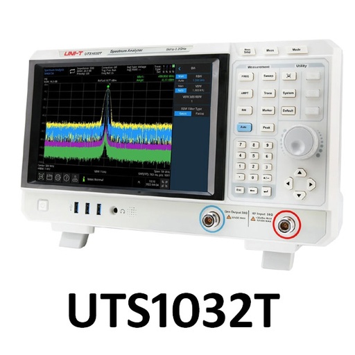 [AVO.UTS1032T.UNIT] UNI-T UTS1032T Spectrum Analyzer 3.2GHz Advanced-Series with Tracking Generator محلل اشارة طيف ترددات (سبكترام اناليزر) متقدم